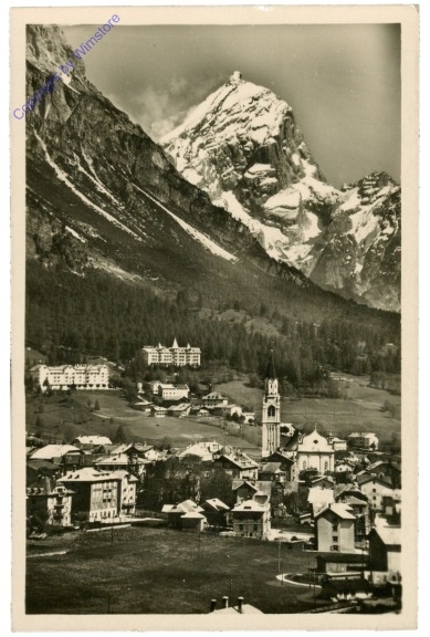 Cortina d'Ampezzo, e M. Antelao