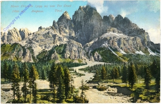 ak205394 Dolomiti (Dolomiten), Monte Cristallo von Tre Croci