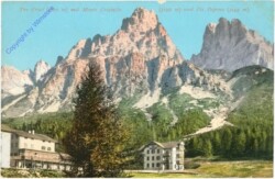 Dolomiti (Dolomiten), Tre Croci mit Monte Cristallo und Piz Popena