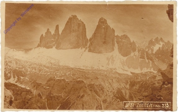 Dolomiti (Dolomiten), Drei Zinnen