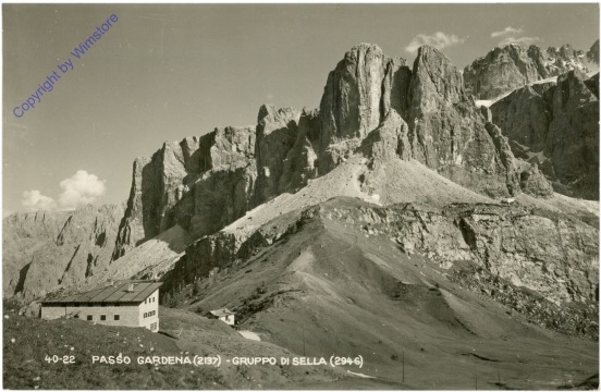 ak205425 Dolomiti (Dolomiten), Passo Gardena, Gruppo di Sella