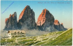 Dolomiti (Dolomiten), Rifugio alle Tre Cime di Lavaredo