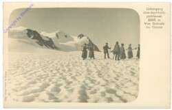 Dolomiti (Dolomiten), Übergang über den Hochjochferner