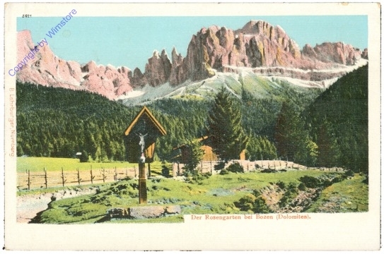 ak205480 Bolzano (Bozen), Der Rosengarten bei Bozen