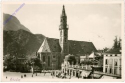 Bolzano (Bozen), Piazza Walter e Chiese Parrocchiale