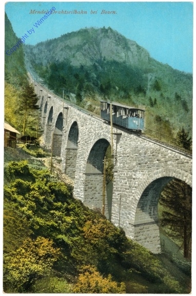 ak205500 Bolzano (Bozen), Mendel-Drahtseilbahn