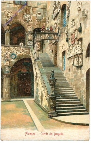 Firenze (Florenz), Cortile del Bargello