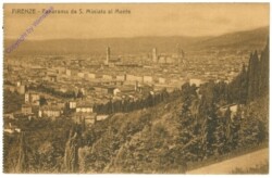 Firenze (Florenz), Panorama da S. Miniato al Monte