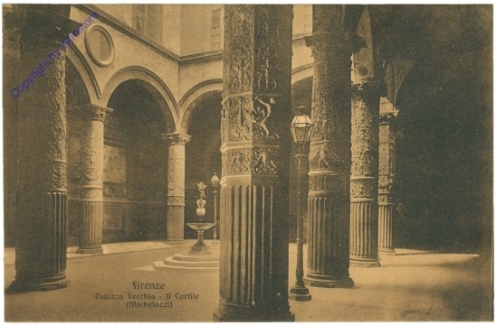Firenze (Florenz), Palazzo Vecchio, Il Cortile