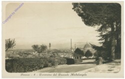 Firenze (Florenz), Panorama dal Piazzale Michelangelo