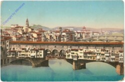 ak205542 Firenze (Florenz), Veduta dei tre Ponti