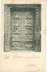 Firenze (Florenz), Battistero, La Porta Principale