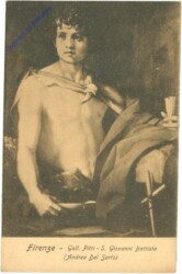 Firenze (Florenz), Galleria Pitti, S. Giovanni Battista, Andrea del Sarto