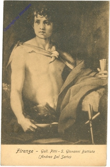 Firenze (Florenz), Galleria Pitti, S. Giovanni Battista, Andrea del Sarto