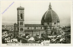 Firenze (Florenz), Cattedrale vista da or. S. Michele