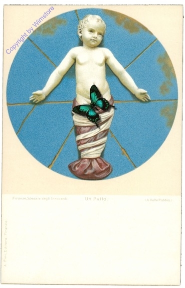 Firenze (Florenz), Spendale degli Innocenti, Un Putto