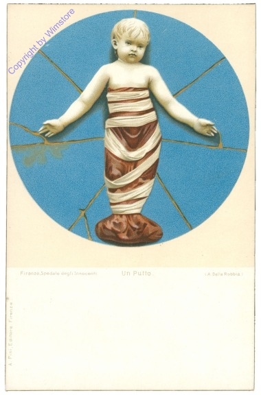 Firenze (Florenz), Spendale degli Innocenti, Un Putto
