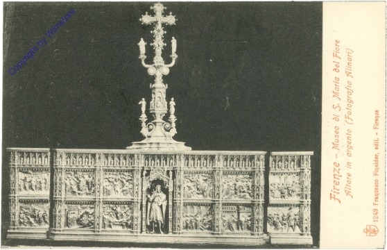 Firenze (Florenz), Museo di S. Maria del Fiore, Altare in argento