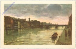 Firenze (Florenz), Lung'Arno e Ponte S. Trinita