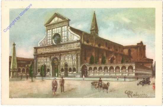 Firenze (Florenz), Piazza e Chiesa di S. Maria Novella
