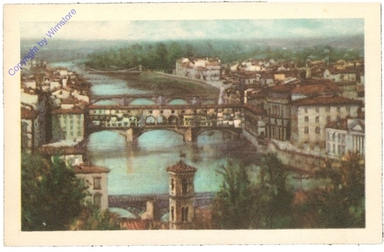 Firenze (Florenz), Lung'Arno coi tre Ponti