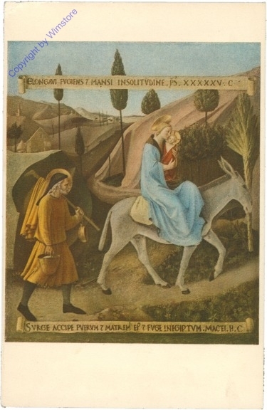 Firenze (Florenz), Galleria Uffizi, La Fuga in Egitto