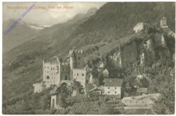 ak205660 Merano (Meran), Brunnenburg und Schloss Tirol
