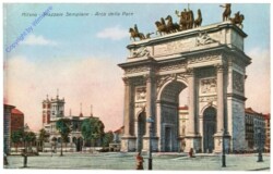 Milano (Mailand), Piazzale Sempione, Arco della Pace