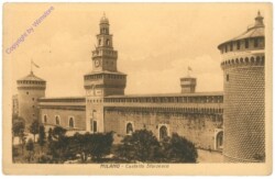ak205695 Milano (Mailand), Castello Sforzesco