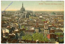 Milano (Mailand), Panorama dalla Chiesa S. Carlo