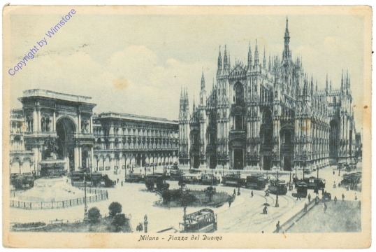 ak205700 Milano (Mailand), Piazza del Duomo