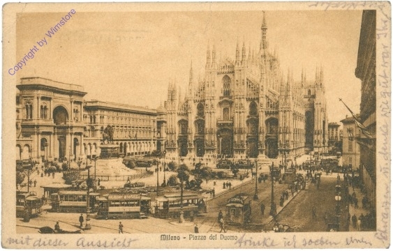 ak205710 Milano (Mailand), Piazza del Duomo