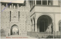 ak205723 Milano (Mailand), Castello Storzesco, Interno