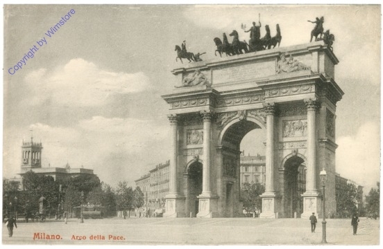 ak205724 Milano (Mailand), Arco della Pace