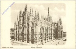 ak205730 Milano (Mailand), Il Duomo