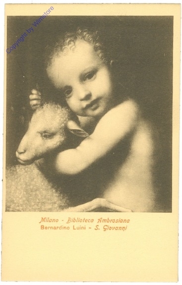 ak205739 Milano (Mailand), Biblioteca Ambrosiana, S. Giovanni, Luini