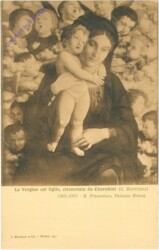 Milano (Mailand), R. Pinacoteca, La Vergine col figlio
