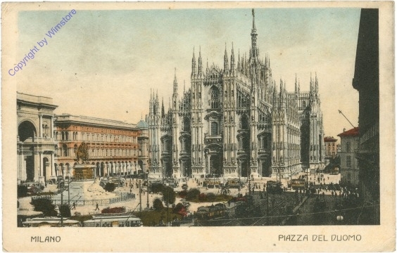 ak205765 Milano (Mailand), Piazza del Duomo