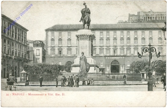 Napoli (Neapel), Monumento a Vitt. Em. II.