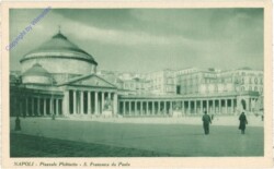 Napoli (Neapel), Piazzale Plebiscilo, S. Francesca da Paola