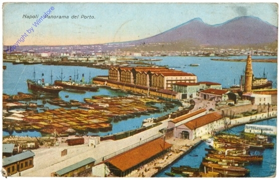 Napoli (Neapel), Panorama del Porto