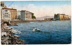 Napoli (Neapel), Via Caracciolo e Castel dell'Ovo