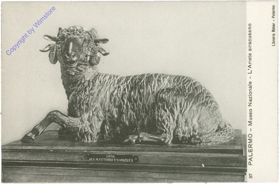 ak205805 Palermo, Museo Nazionale - L'Ariete siracusano