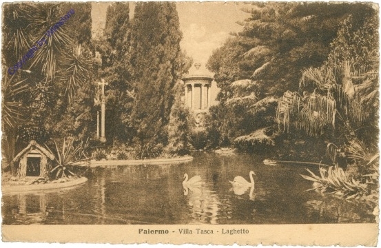 ak205816 Palermo, Villa Tasca, Laghetto