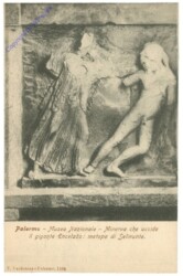 Palermo, Museo Nazionale - Minerva che uccide il gigante Encelado