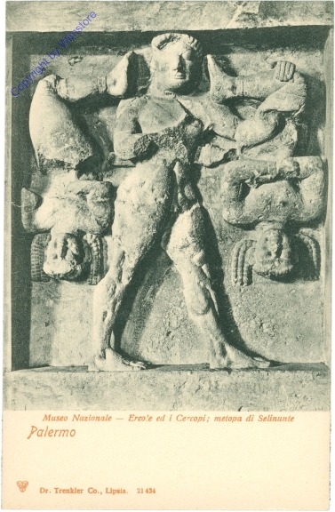 ak205820 Palermo, Museo Nazionale - Ercole ed i Cercopi