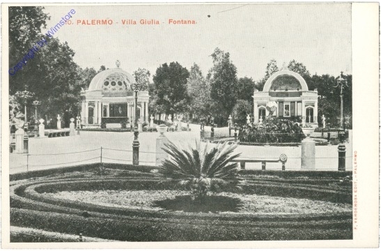 ak205832 Palermo, Villa Giulia, Fontana