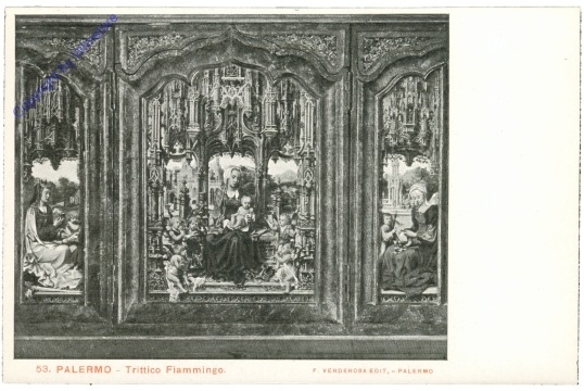 ak205841 Palermo, Trittico Fiammingo