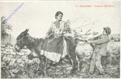 ak205844 Palermo, Costume Siciliano