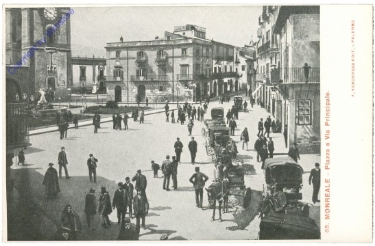 ak205847 Palermo, Piazza e Via Principale